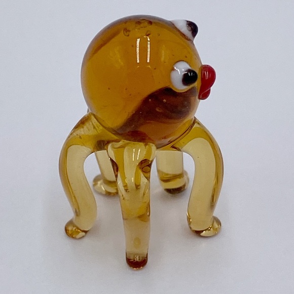 Glass Miniature Animal Figurines Hand Blown Lot Of 3 - Picture 4 of 7